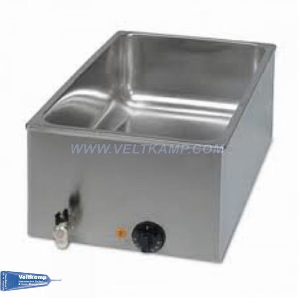 Waterbad, 21 liter incl bodemrooster